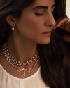 گوشواره آرشیدا و مروارید مشکی
